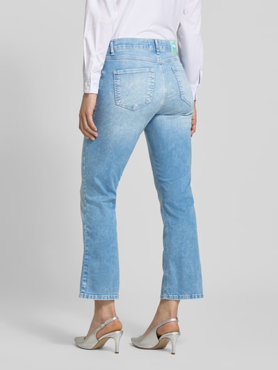 Angels Flared jeans met verkort model, model 'Leni' Lichtblauw - 5