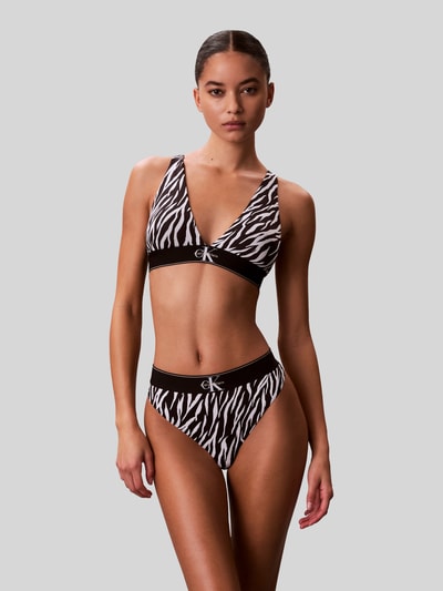 Calvin Klein Underwear string met logodetail Zwart - 4