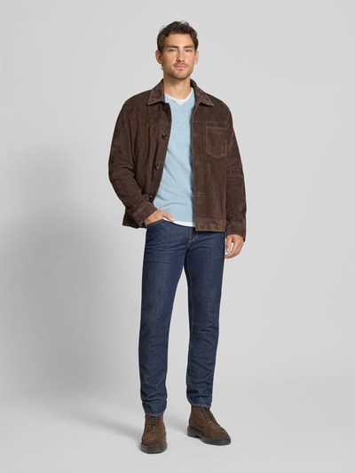 Tom Tailor Regular fit pullover van puur katoen  Blauw - 1