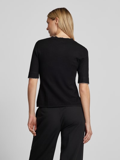 s.Oliver BLACK LABEL Pullover met halflange mouwen  Zwart - 5