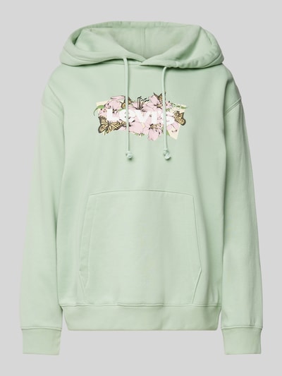 Levi's® Oversized Hoodie mit Label-Print Modell 'EVERYDAY' Schilf 2