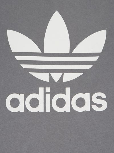 adidas Originals T-Shirt mit Logo-Print Mittelgrau 2