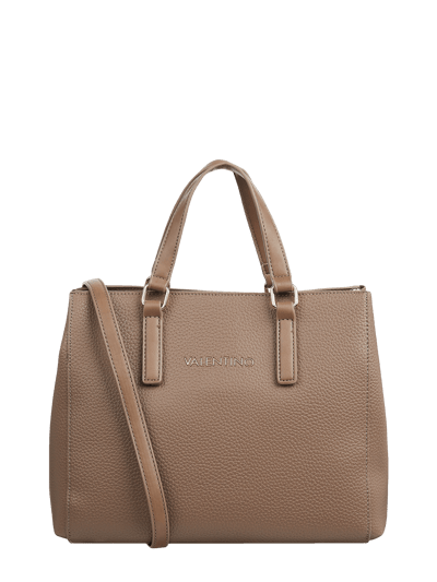 VALENTINO BAGS Shopper in Leder-Optik  Taupe 2