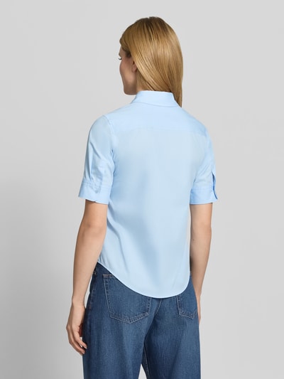 HUGO Oversized Hemdbluse aus reiner Baumwolle Modell 'The Summer Shirt' Hellblau 5