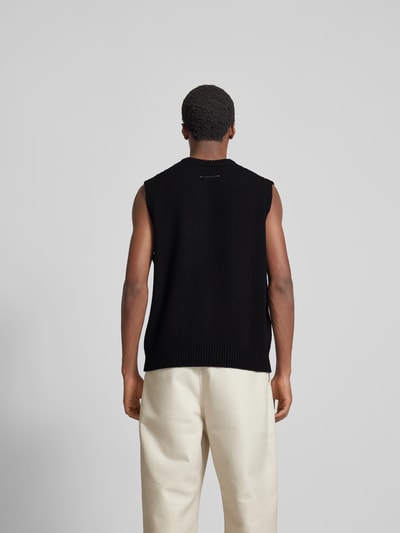 MM6 Maison Margiela Pullunder aus Lanawoll-Mix Black 5