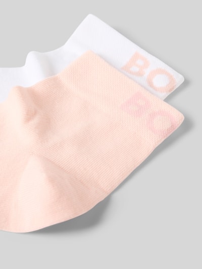 BOSS Socken mit Label-Print im 2er-Pack Hellrosa 2