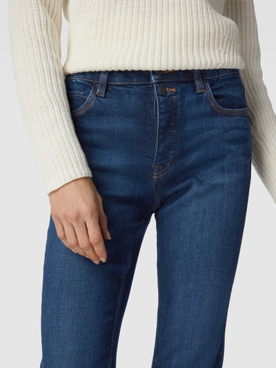 Esprit Bootcut Jeans mit Label-Details Dunkelblau 3