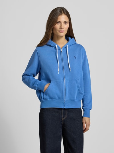 Polo Ralph Lauren bluza rozpinana z kapturem Królewski niebieski 4