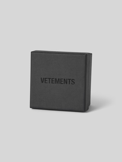 VETEMENTS Armband aus reinem Messing Silber 4