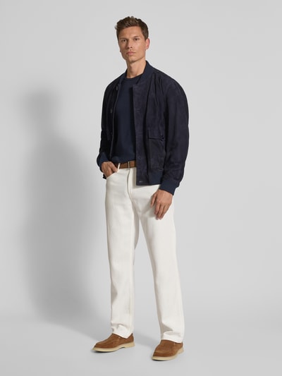 JOOP! Collection Pullover van merinowol, model 'Denny' Marineblauw - 1