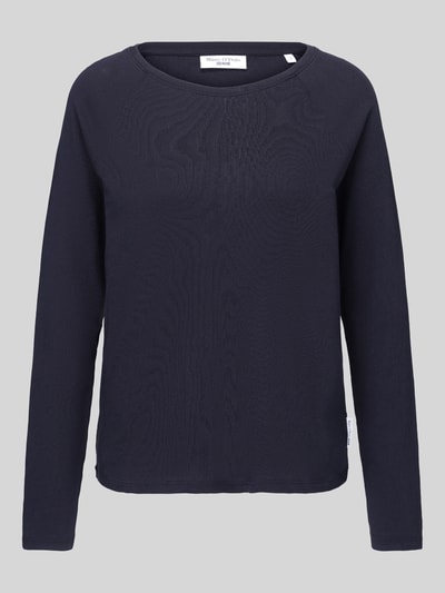 Marc O'Polo DENIM Relaxed Fit Langarmshirt aus reiner Baumwolle Marine 2