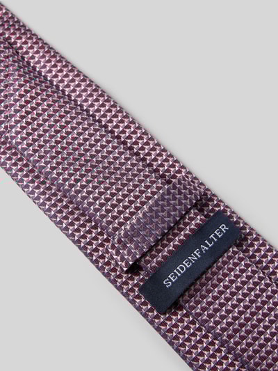 Prince Bowtie Zijden stropdas met logopatch (7 cm) Lila - 3