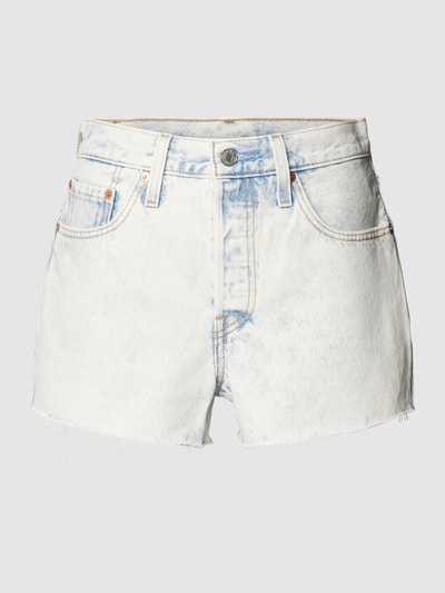 Levi's® Szorty jeansowe z efektem znoszenia Jasnoniebieski 2