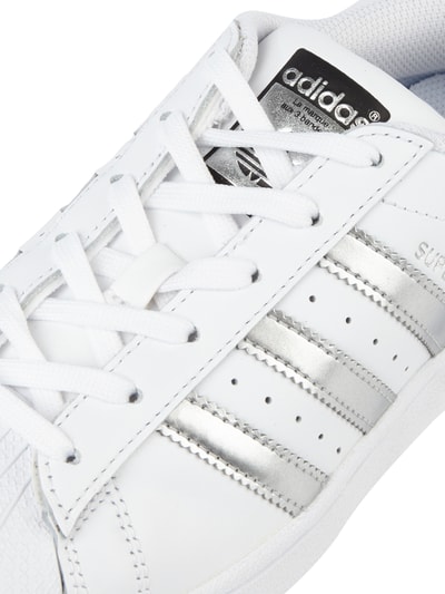 adidas Originals Sneaker 'Superstar' aus Leder Silber 2