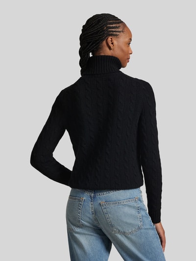 Polo Ralph Lauren Kaschmirpullover mit Rollkragen Black 5