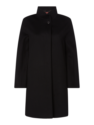 Max Mara Studio Kurzmantel aus Schurwolle Black 1