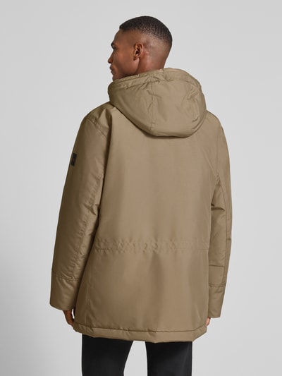 BOSS Orange Relaxed Fit Parka mit Kapuze Modell 'OSIASS1' Oliv 5