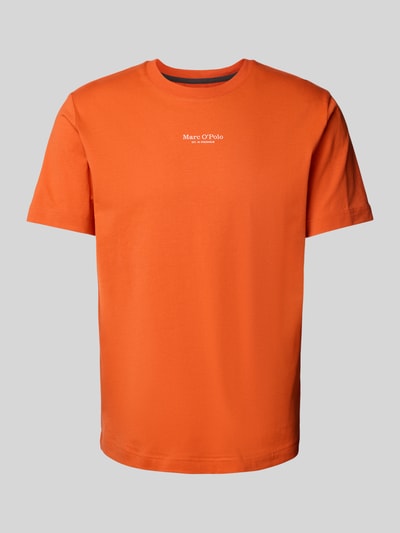 Marc O'Polo Regular Fit T-Shirt aus reiner Baumwolle Orange 2