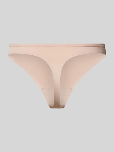 Calvin Klein Underwear String mit elastischem Bund Beige 3