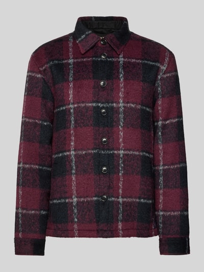 Scotch & Soda Overhemdjack met platte kraag Rood - 2