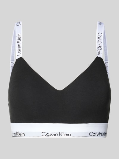 Calvin Klein Underwear Bralette met label in band Zwart - 1