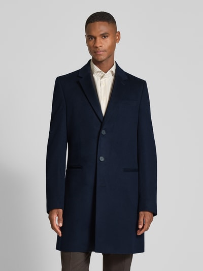 BOSS Regular Fit Wollmantel mit Kaschmir-Anteil - BECKHAM x BOSS Marine 4