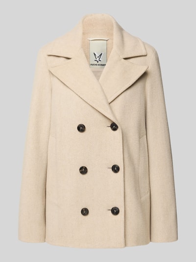 Fuchs Schmitt Jack van wolmix met reverskraag Ecru - 2