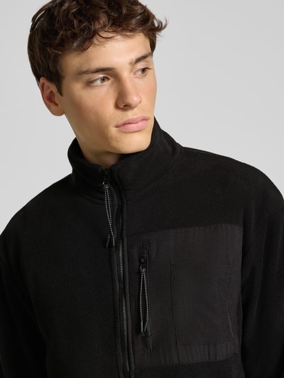 Blend Sweatjack met opstaande kraag Zwart - 3