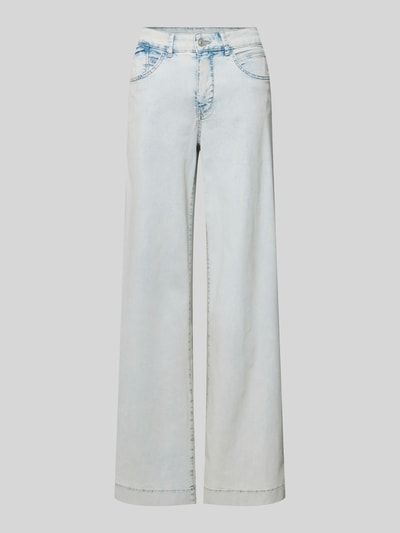 Produktfoto, Jeans mit 5-Pocket-Design von MAC, Damen Jeans im hellblauen Baumwoll-Mix mit Stretch, gerader Schnitt, schlichte Optik.