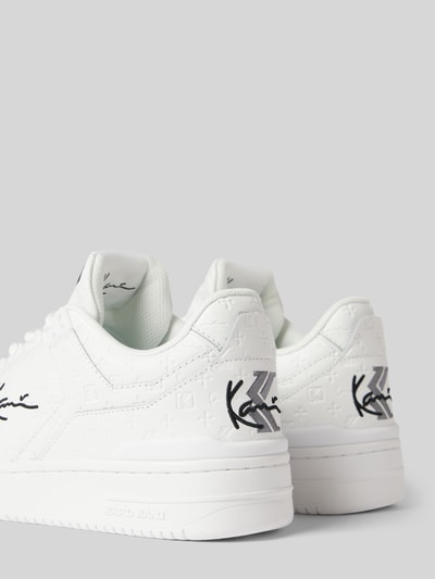 KARL KANI Sneakers van leer met labelstitching, model 'KANI 89' Wit - 2