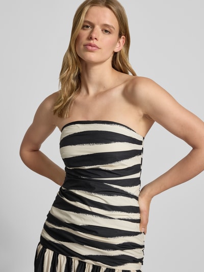 Topshop Midikleid in Bandeau-Form Modell 'LISA' Weiss 3