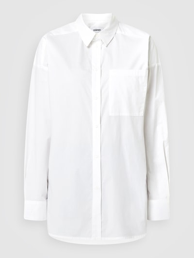 Minimum Overhemdblouse van biologisch katoen, model 'Lucalis' Offwhite - 2