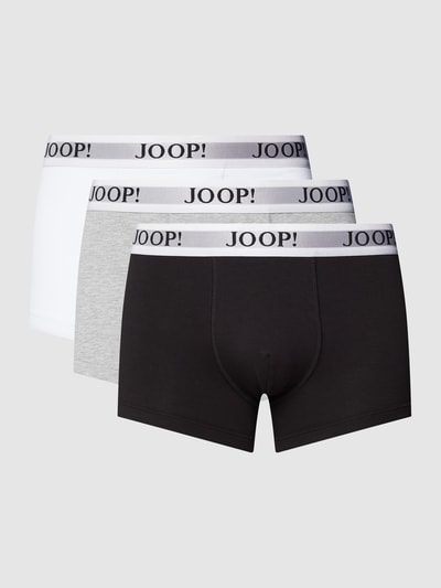 JOOP! Collection Obcisłe bokserki z paskiem z logo w zestawie 3 szt. Średnioszary 2