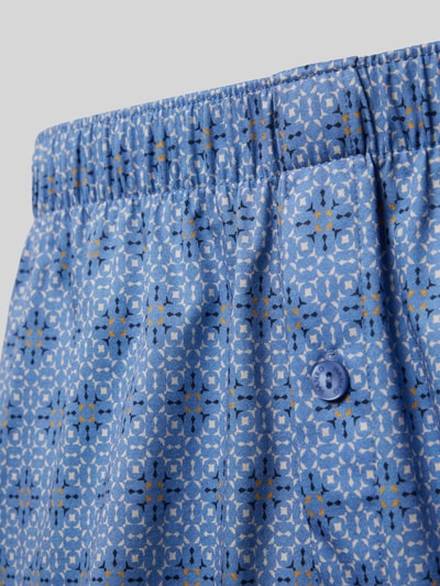 Hanro Boxershorts mit Eingriff Bleu 2