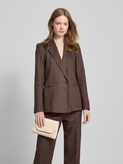 Jake*s Cocktail Handtas in gevlochten look Zand - 1