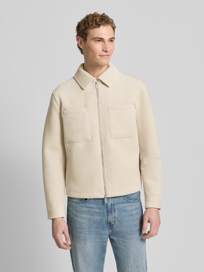 JAKE*S STUDIO MEN Overhemdjack met ritssluiting Kit - 4