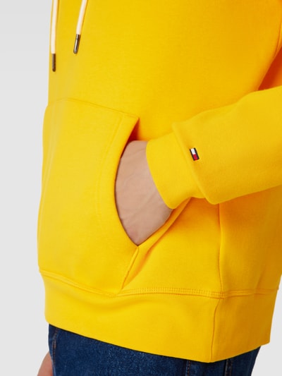 Tommy Hilfiger Hoodie mit Label-Stitching Modell 'PRIMARY' GELB 3