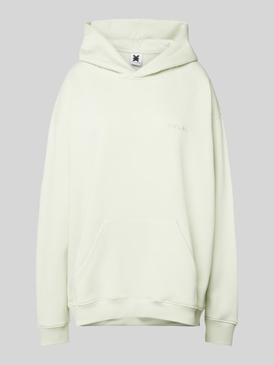 Karo Kauer Hoodie met kangoeroezak Mintgroen - 2