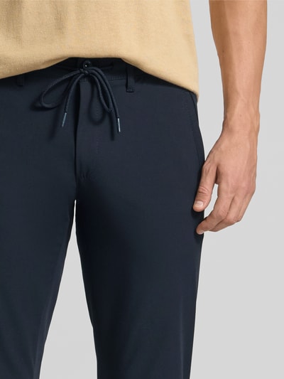 Brax Straight Fit Stoffhose mit französischen Eingrifftaschen Modell 'PHIL' Marine 3