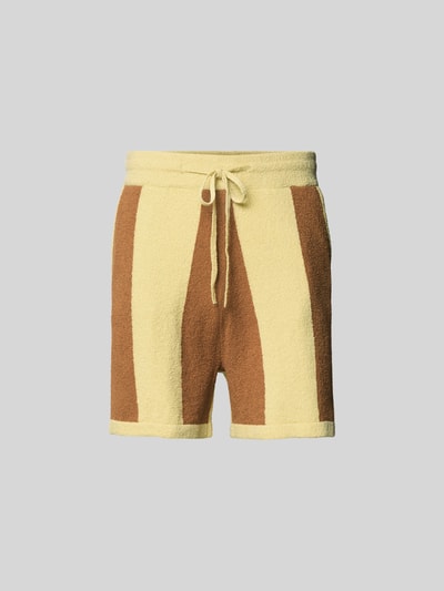 Nanushka Shorts aus Frottee GELB 2