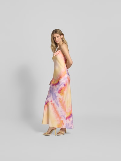 Rabanne Maxikleid mit abnehmbaren Träger Rosa 1