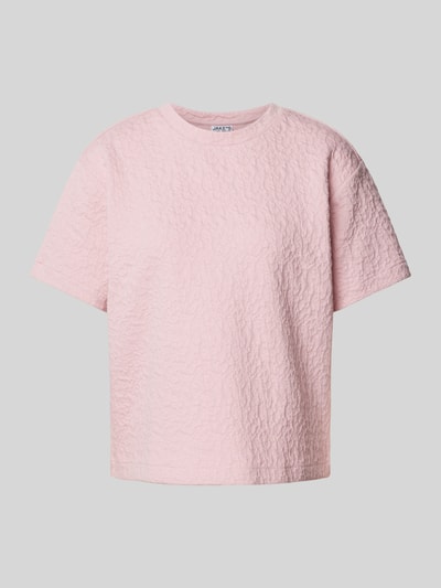 JAKE*S STUDIO WOMAN T-shirt z fakturowanym wzorem Różowy 2