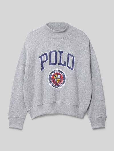 Polo Ralph Lauren Teens Sweatshirt mit Label-Print Mittelgrau Melange 1