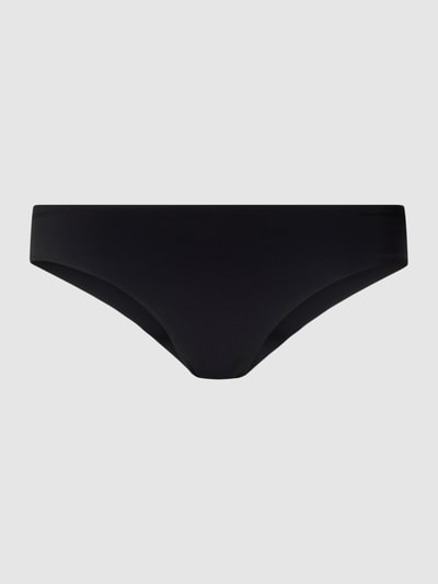 Banana Moon Bikini-Hose in unifarbenem Design Modell 'CHEEKA' Black 1