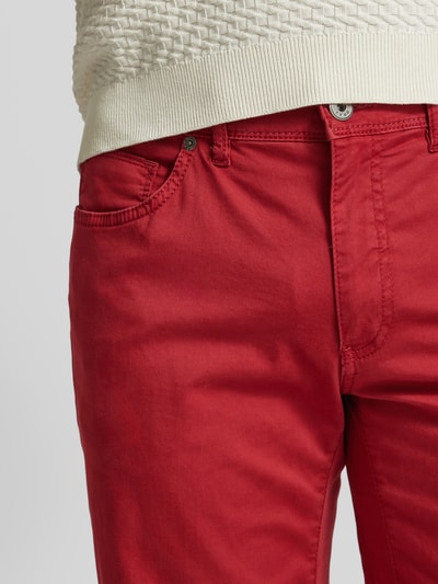 Brax Spodnie z 5 kieszeniami model ‘CADIZ’ Czerwony 3