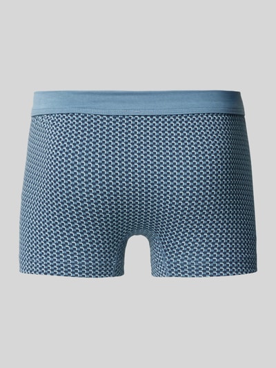 Schiesser Trunks mit elastischem Bund Dunkelblau 3