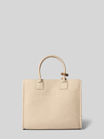 Marc O'Polo Henkeltasche aus reiner Baumwolle Modell 'CANVAS SHOPPER' Beige 4