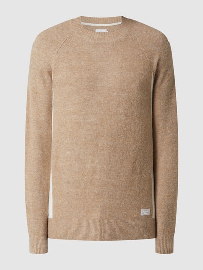 Pepe Jeans Pullover met raglanmouwen, model 'Monroi' Beige - 2