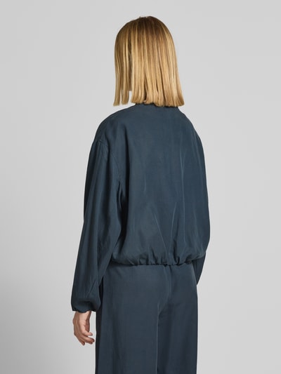 Marc O'Polo Regular Fit Blouson aus Lyocell-Leinen-Mix Marine 5