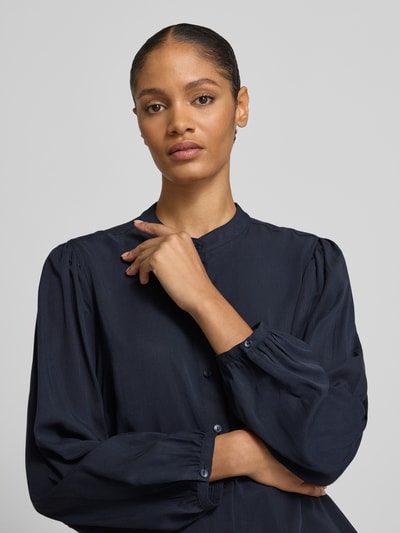 Brax Regular Fit Bluse aus Lyocell Modell 'Valeria' Marine 3